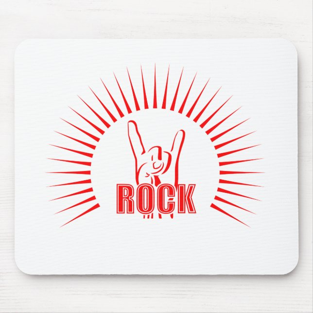 Rock Mouse Pad (Front)