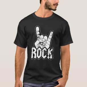 Rock Music Devil Horns Festival Band Metalhead Roc T-Shirt