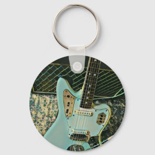 rock music gift for him her key ring