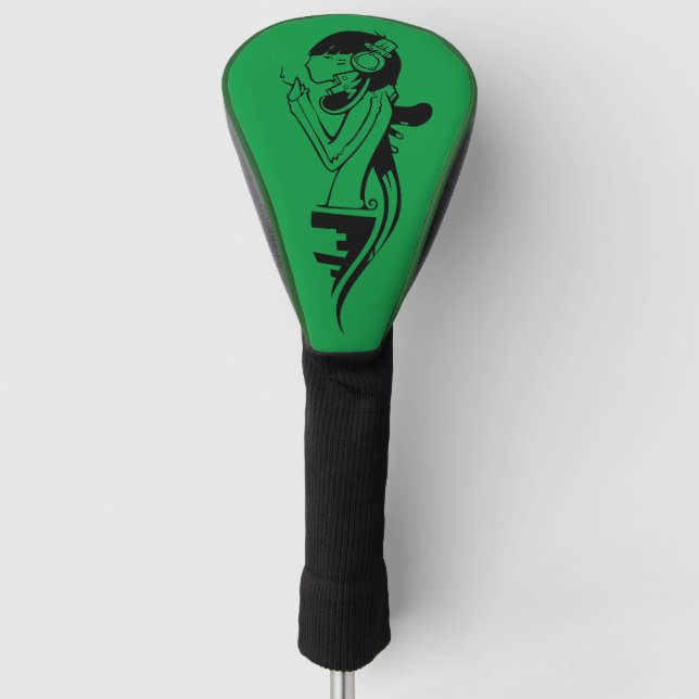 Rock-music Golf Head Cover (Front)
