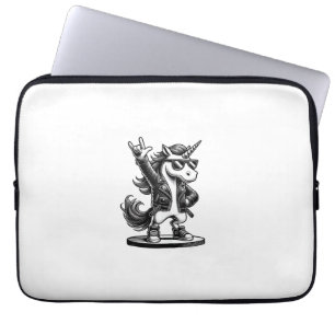 Rock Music & Heavy Metal, Rocker, Funny Unicorn, R Laptop Sleeve