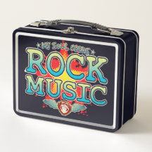 Rock Music Soul Lunch Box