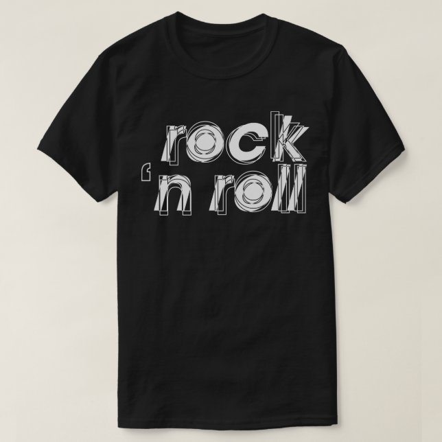 rock n roll 12 T-Shirt (Design Front)