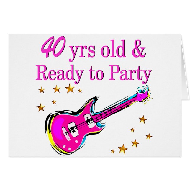 ROCK N ROLL 40TH (Front Horizontal)