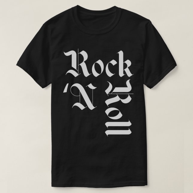 rock n roll 4 T-Shirt (Design Front)