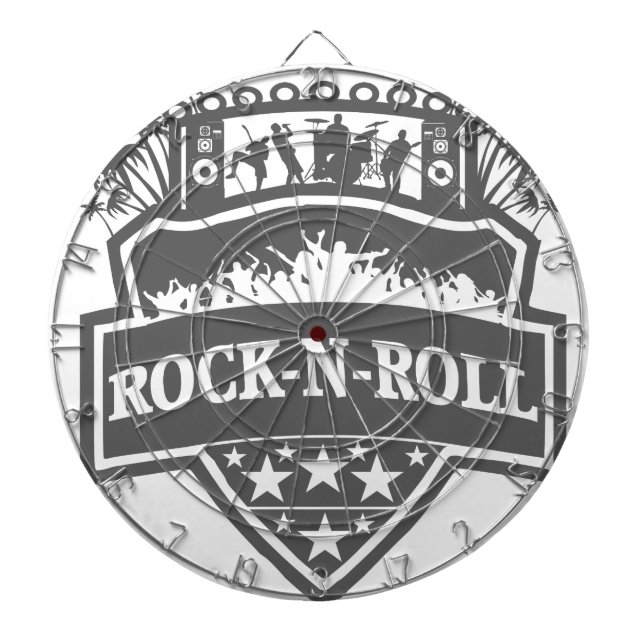 rock-n-roll Band Dartboard (Front)