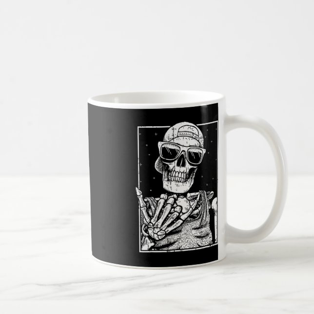 Rock N Roll Band Lazy Halloween Costume Rocker Mus Coffee Mug (Right)