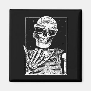 Rock N Roll Band Lazy Halloween Costume Rocker Mus Magnet