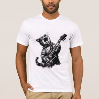 Rock n Roll Cat  T-Shirt