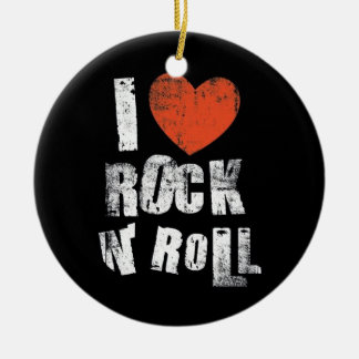 Rock N' Roll Ceramic Tree Decoration