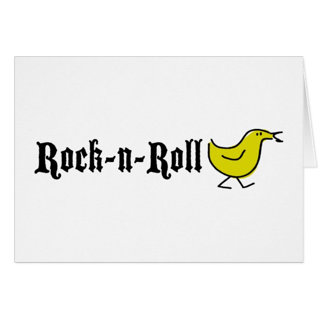 Rock-N-Roll Chick (Front Horizontal)