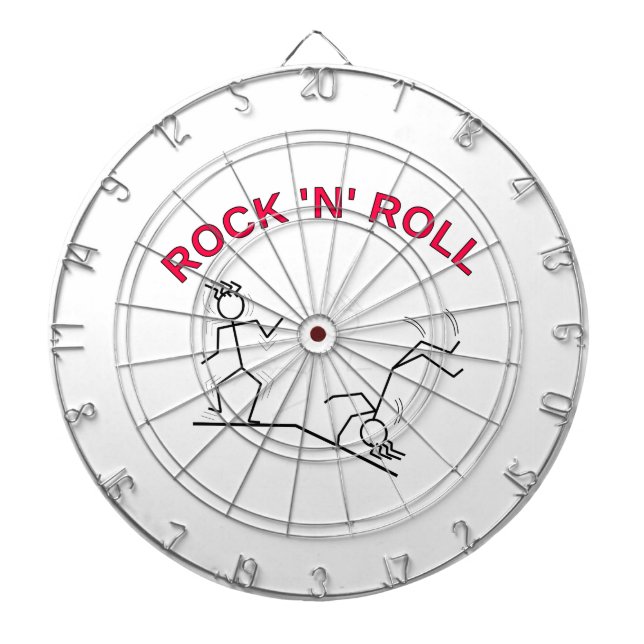 Rock 'N' Roll Dartboard (Front)