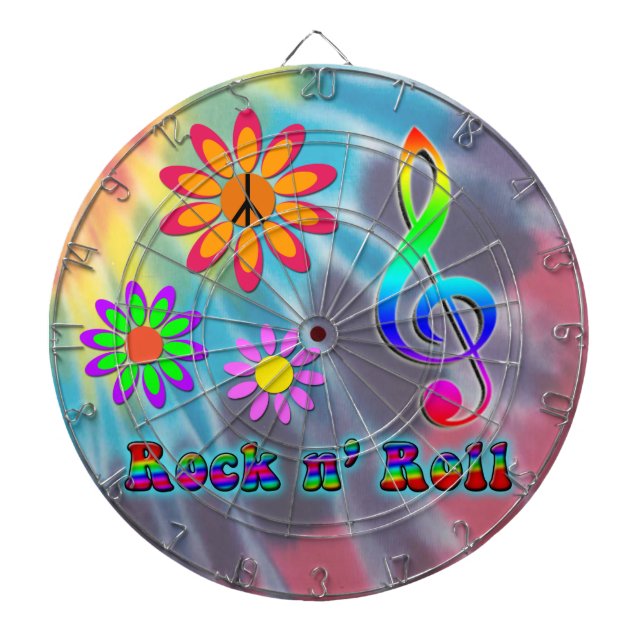 Rock n' Roll Dartboard (Front)