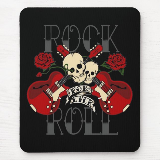 Rock n Roll Forever Mouse Pad (Front)