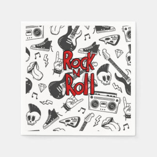 Rock N Roll Forever Napkin