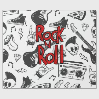 Rock N Roll Forever Wrapping Paper