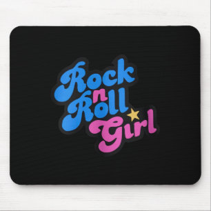 Rock N Roll Girl Ocean Fish Halloween Costumes Gro Mouse Pad