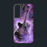 Rock n Roll Guitar Purple I Love Rock Music Samsung Galaxy Case<br><div class="desc">Rock Guitar Music - Magic Sound - Choose / Add Your Unique Text / Name / Colour - Make Your Special Gift - Resize and move or remove and add elements / text with customisation tool ! Drawing and Design by MIGNED. Please see my other projects / paintings. You can...</div>