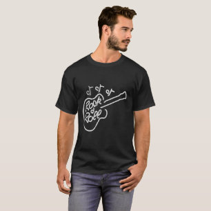 Rock N Roll Guitar T-Shirt