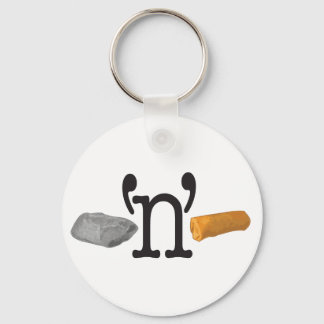Rock n Roll Key Ring