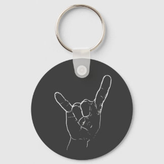 Rock 'n Roll Keychain