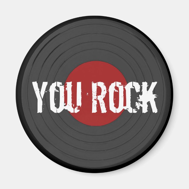 Rock N Roll Magnet (Front)