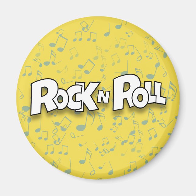 Rock N Roll Magnet (Front)
