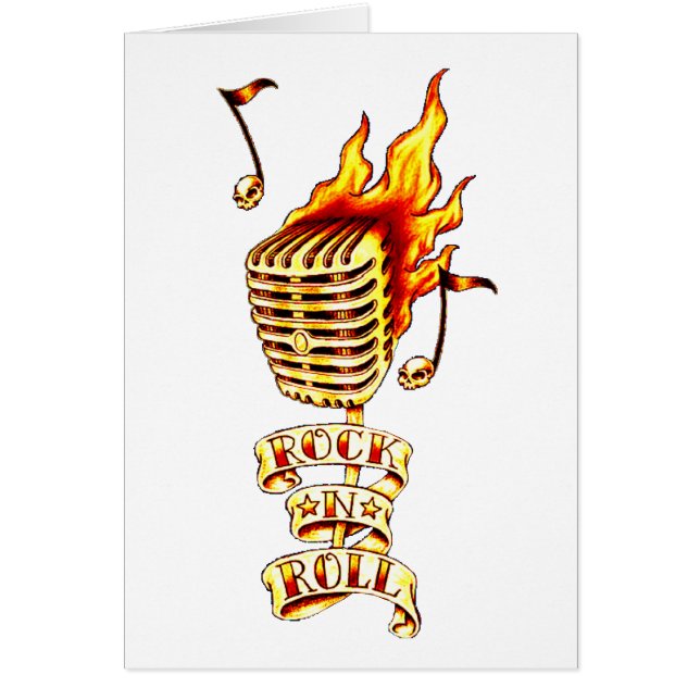 Rock N' Roll Microphone (Front)