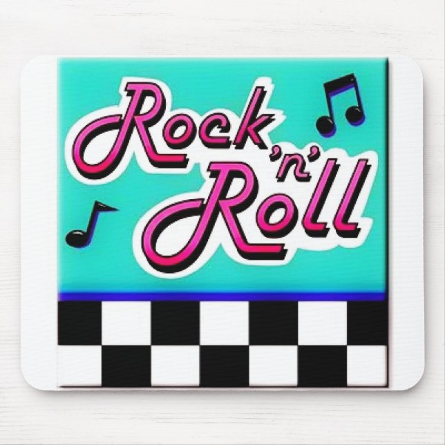 Rock "n" Roll Mouse Pad (Front)
