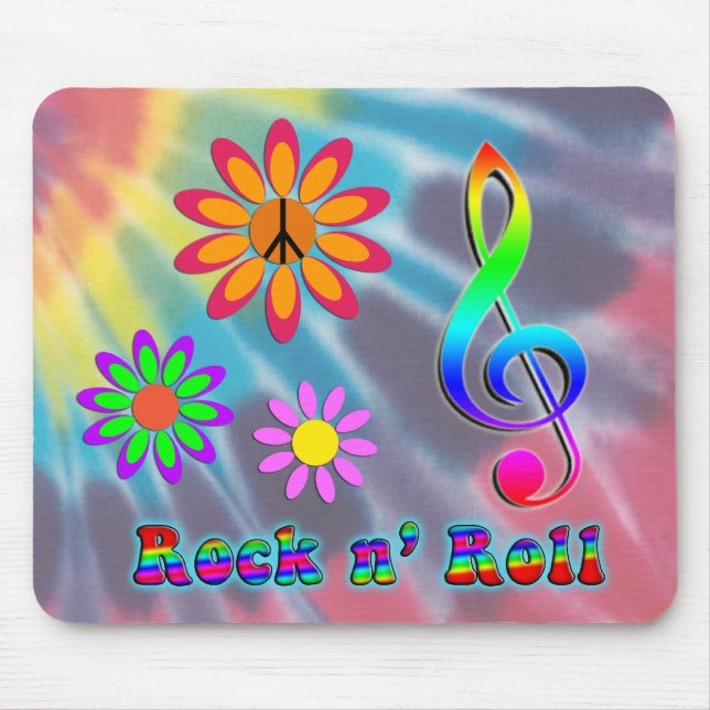 Rock n' Roll Mouse Pad (Front)