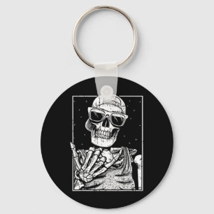 Rock N Roll Nd Lazy Halloween Costume Rocker Music Key Ring