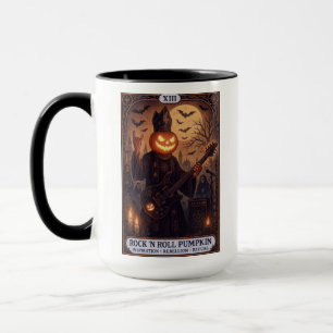 Rock ’N Roll Pumpkin Mug – Gothic Tarot Card