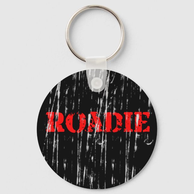 Rock 'n Roll Roadie Keychain (Front)