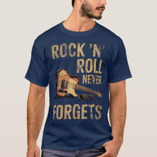 Rock N Roll Rock Band Rock Guitar family boy T-Shirt