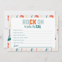 Rock n Roll Rockstar Wishes For Birthday Card