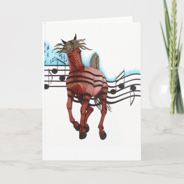 Rock’n Roll Rodeo Card (Front)