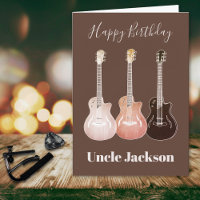 Rock n Roll Rustic Guitars Rockstar Uncle