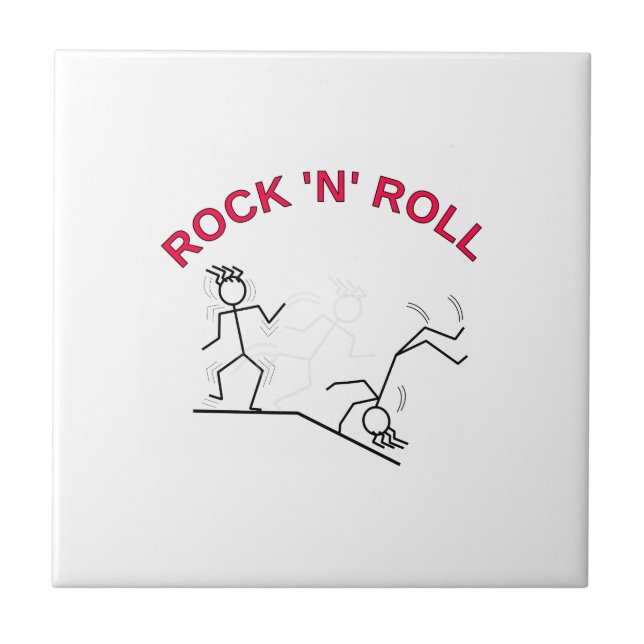Rock 'N' Roll Tile (Front)