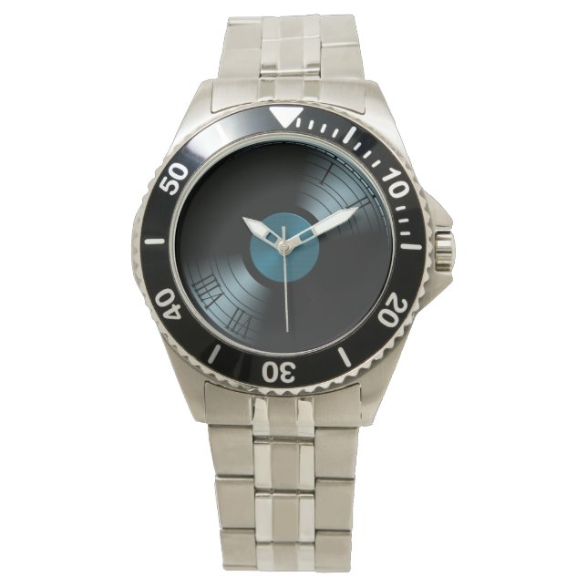 Rock n Roll Vinyl Record Album in Blue Watch (Front)