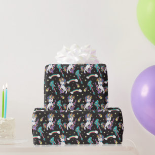 Rock N Unicorns Wrapping Paper