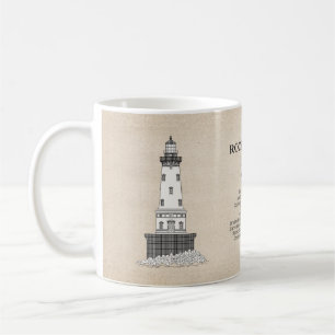 Rock of Ages Lighthouse - Michigan - SBD Coffee Mug