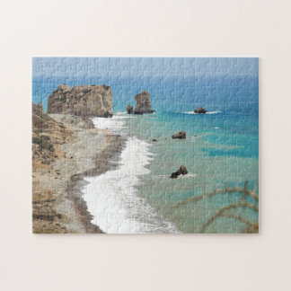 Rock Of Aphrodite, Cyprus Jigsaw Puzzle