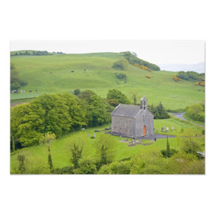 Rock of Dunamase, Ireland. Views of and around Photo Print