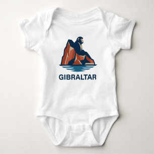 Rock of Gibraltar Baby Bodysuit