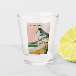 Rock of Gibraltar Shot Glass