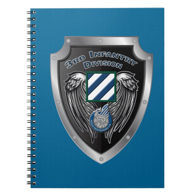 “Rock of the Marne” 3rd Infantry Division Notebook (Front)