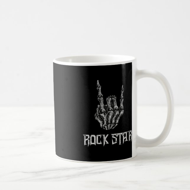 Rock On Band Tees For Women Rock And Roll s For Me Coffee Mug (Right)