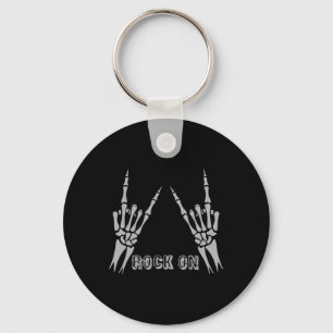 Rock On Band Tees For Women Rock And Roll s For Me Key Ring