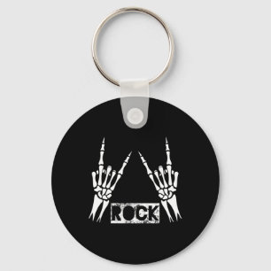 Rock On Band Tees For Women Rock And Roll s For Me Key Ring