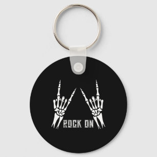 Rock On Band Tees For Women Rock And Roll s For Me Key Ring